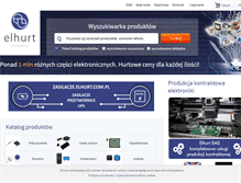 Tablet Screenshot of elhurt.com.pl