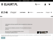 Tablet Screenshot of elhurt.pl